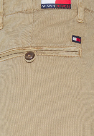 Tommy Hilfiger THXSM 2 PLEATS TROUSER Trousers countryside khaki БРЮКИ THXSM С 2 СКЛАДКАМИ Брюки загородный хаки