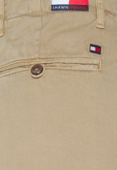 Tommy Hilfiger THXSM 2 PLEATS TROUSER Trousers countryside khaki БРЮКИ THXSM С 2 СКЛАДКАМИ Брюки загородный хаки