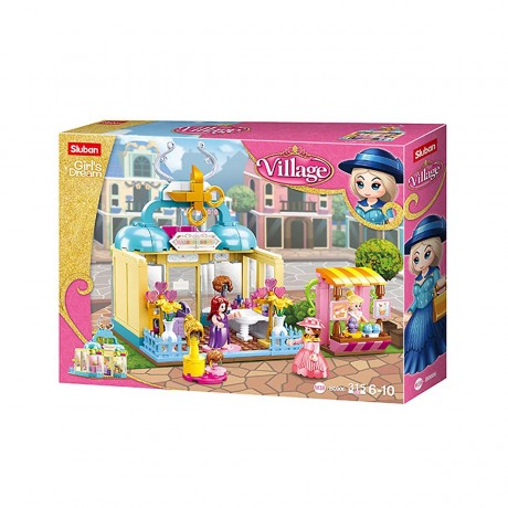 Sluban Klemmbausteine Frisor (315 Teile) Парикмахерская (315 шт.)