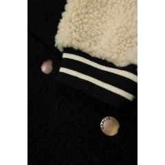 GARCIA Teddyfell Collegejacke Ubergangsjacken fur Madchen Куртка колледжа из меха Тедди межсезонные куртки для девочек