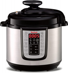 Tefal Tefal Multikocher elektrischer, 1200 W, 6,00 l Schussel, Tefal Multikocher CY505Er, elektrischer Schnellkochtopf, 6 l Schussel  Мультиварка Tefal электрическая, 1200 Вт, чаша 6,00 л, Мультиварка Tefal CY505Er, скороварка электричская, чаша 6 л