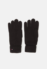 Tommy Hilfiger ESSENTIAL FLAG GLOVES Gloves black ESSENTIAL FLAG ПЕРЧАТКИ Перчатки черный