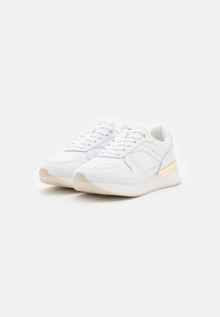 Tommy Hilfiger ELEVATED FEMININE RUNNER Trainers white ELEVATED FEMININE RUNNER — Кроссовки белый