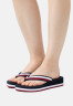 Tommy Hilfiger ESSENTIAL CORP MID T-bar sandals dark blue ESSENTIAL CORP MID Сандалии с Т-образной перемычкой темно-синий
