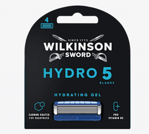 WILKINSON SWORD Rasierklingen, Hydro 5, 4 St Лезвия для бритвы, 4 шт
