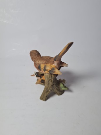 Goebel Винтажная фигурка "Пара воробьев на ветке", 10см x 15см,  Германия, 1960-70гг. 