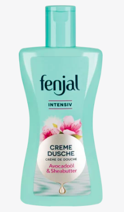 Fenjal Cremedusche Intensiv Avocado Shea, Фенджал Увлажняющий Крем-гель для душа с авокадо и маслом ши 200 мл