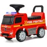 COSTWAY® Rutschauto Feuerwehrauto Mercedes mit Licht Толкайте пожарную машину Мерседес со светом