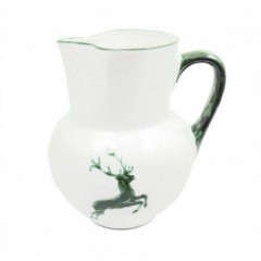 Gmundner Keramik Gmundner Keramik Gruner Hirsch Krug Wiener Form 1,5 L / h: 20 cm Gmundner Ceramics Зеленый олень Кувшин венской формы 1,5 л / высота: 20 см