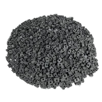 LEGO LEGO 1x2 Technic Stein mit Loch - 100 Stuck - Dark bluish grey bricks 3700 LEGO 1x2 Technic кирпич с отверстием - 100 штук - темно-голубовато-серые кирпичи 3700