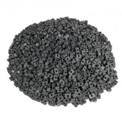 LEGO LEGO 1x2 Technic Stein mit Loch - 100 Stuck - Dark bluish grey bricks 3700 LEGO 1x2 Technic кирпич с отверстием - 100 штук - темно-голубовато-серые кирпичи 3700