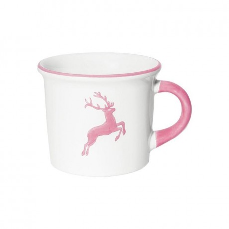 Gmundner Keramik Gmundner Keramik Rosa Hirsch Kaffee Haferl glatt 0,24 L Кружка для кофе Gmundner Ceramics Pink Deer гладкая 0,24 л