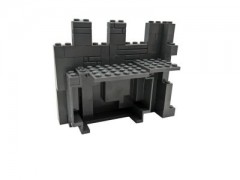 LEGO LEGO MOC Ritter Burg Schloss Mauer 1 Eckteil - dunkelgrau - 49 Teile LEGO MOC Knight Castle Wall 1 угловая часть - темно-серый - 49 деталей