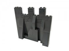 LEGO LEGO MOC Ritter Burg Schloss Mauer 1 Eckteil - dunkelgrau - 49 Teile LEGO MOC Knight Castle Wall 1 угловая часть - темно-серый - 49 деталей