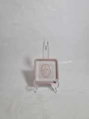 Тарелка декоративная винтажная Robwog Karlsruhe с изображением лошади, керамика, 9 х 9 см, Германия, 1960-70гг.