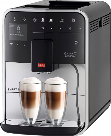 Melitta Melitta Kaffeevollautomat Barista T Smart F831-101, 4 Benutzerprofile18 Kaffeerezepte, nach italienischem Originalrezept  Полностью автоматическая кофемашина Melitta Barista T Smart F831-101, 4 профиля пользователя, 18 рецептов кофе, на основе ори