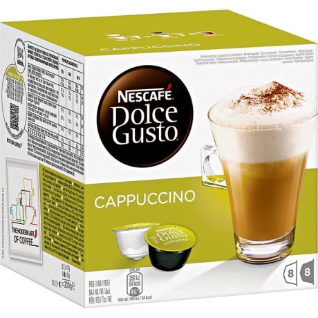 Nescafe Dolce Gusto Kapseln Капсулы "Cappuccino" 200 г