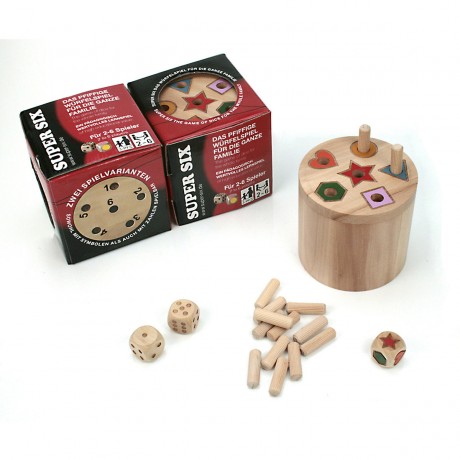 BestSaller Super Six Wurfelspiel Игра в кости Супер Шесть