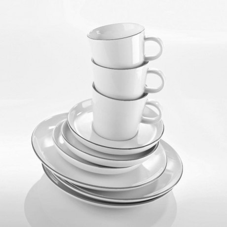 Arzberg Arzberg Porzellan Cucina Colori Black Kaffee-Set 18-tlg. Кофейный сервиз Arzberg Porzellan Cucina Colori Black 18 предм.