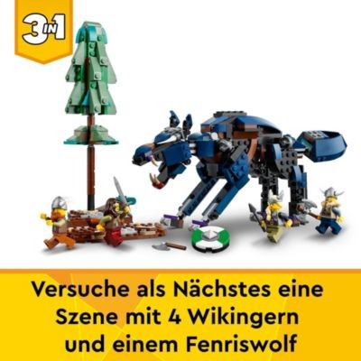 LEGO LEGO Creator 31132 Wikingerschiff mit Midgardschlange LEGO Creator 31132 Корабль викингов со змеем Мидгарда
