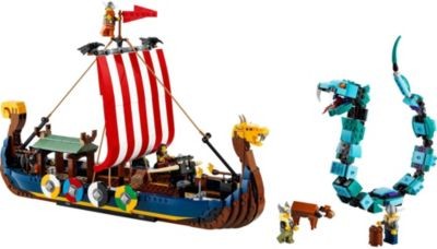 LEGO LEGO Creator 31132 Wikingerschiff mit Midgardschlange LEGO Creator 31132 Корабль викингов со змеем Мидгарда
