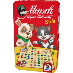 Schmidt Spiele Mitbringspiel Mensch argere Dich nicht Kids Возьмите с собой игру