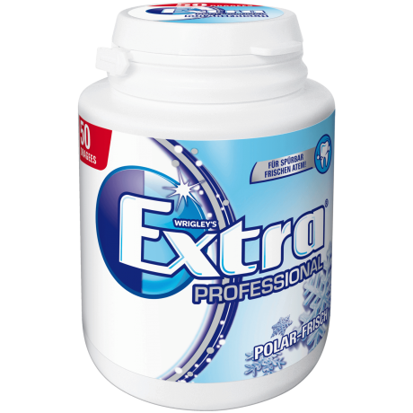Wrigley's Extra Professional Polarfrisch Жевательная резинка с мятным вкусом 50 шт.