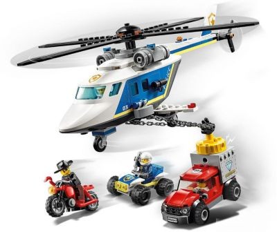 LEGO LEGO City 60243 Verfolgungsjagd mit dem Polizeihubschrauber LEGO City 60243 Погоня на полицейском вертолете
