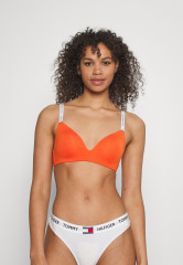 Tommy Hilfiger LIGHTLY Triangle bra deep orange LIGHTLY Бюстгальтер с треугольными чашечками темно-оранжевый