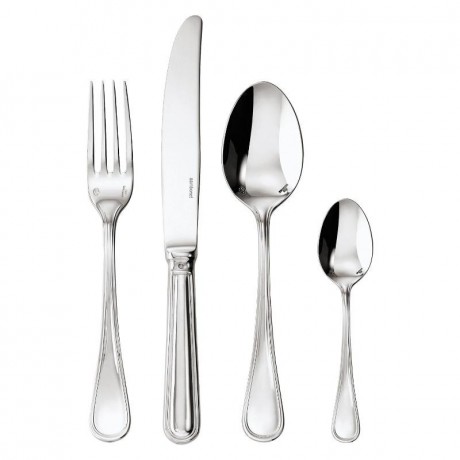 Sambonet Sambonet Contour - Edelstahl 18/10 Besteckset 24-tlg. Vollheft / Monoblock Sambonet Contour - набор столовых приборов из нержавеющей стали 18/10 24 шт. Полный буклет/моноблок