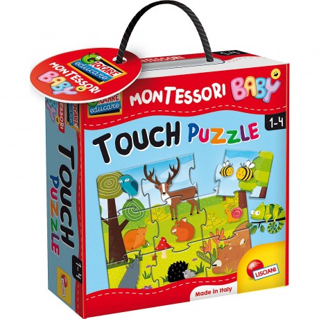 Lisciani Montessori Baby Touch Puzzle Монтессори детские пазлы