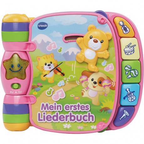 Vtech Mein erstes Liederbuch pink Мой первый песенник розовый