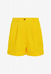 Tommy Hilfiger PLEATED Shorts vivid yellow ПЛИССИРОВАНИЕ шорты ярко-желтый