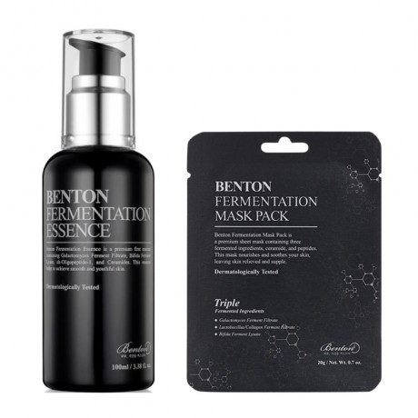 Benton Benton Fermentation Essence + Benton Fermentation Mask Pack  Benton Fermentation Essence + Benton Fermentation Mask Pack
