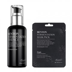 Benton Benton Fermentation Essence + Benton Fermentation Mask Pack  Benton Fermentation Essence + Benton Fermentation Mask Pack