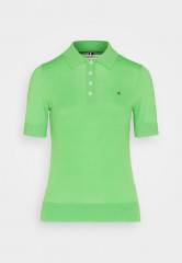 Tommy Hilfiger BUTTON Polo shirt spring lime BUTTON рубашка поло весенняя известь