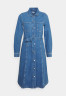 Tommy Hilfiger DRESS KNEE Denim dress aura ПЛАТЬЕ КОЛЕНО Джинсовое платье аура