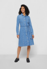 Tommy Hilfiger DRESS KNEE Denim dress aura ПЛАТЬЕ КОЛЕНО Джинсовое платье аура