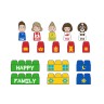Tutor Blocks Meine ersten Magnetbausteine Happy Family Мои первые магнитные конструкторы Happy Family