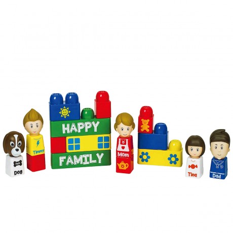 Tutor Blocks Meine ersten Magnetbausteine Happy Family Мои первые магнитные конструкторы Happy Family