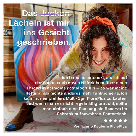 Multi-Gyn (Мулти-гин) FloraPlus Средство для устранения вагинального грибка, 5 х 5 мл