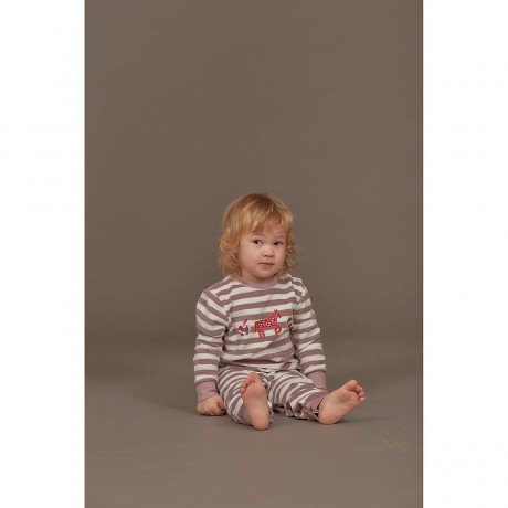 Sense Organics Frottee-Overall Ringel Комбинезон из махровой ткани в полоску