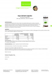 Krauterhaus Sanct Bernhardt Soya Calcium Capsules, 120 капсул на 4 месяца