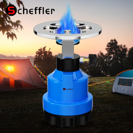Scheffler Scheffler Gaskocher Campingkocher, Kartuschenkocher, Butangasbrenner 1-flammig, fur Camping, Picknic oder Wanderungen  Газовая плита Scheffler, походная плита, картриджная плита, газовая горелка на бутане, 1 пламя, для кемпинга, пикников или пох