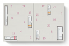 Dr. Hauschka Adventskalender Адвент-календарь 2025, 24 бьюти средства Адвент-календарь натуральной косметики