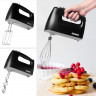 Duronic Duronic Handmixer, Duroni HM4BK Handruhrer, Mixer mit 400W  Ручной миксер Duronic, ручной миксер Duroni HM4BK, миксер мощностью 400 Вт