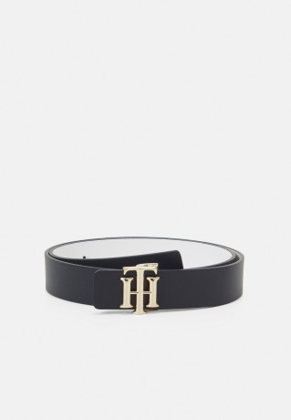 Tommy Hilfiger LOGO  Belt desert sky/white ЛОГОТИП Ремень небо пустыни/белый