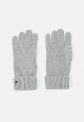 Tommy Hilfiger ESSENTIAL FLAG GLOVES Gloves light grey heather ESSENTIAL FLAG ПЕРЧАТКИ Перчатки светло-серый вереск