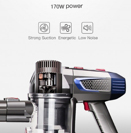 ZEK ZEK Akku-Hand-und Stielstaubsauger K7, 170,00 W, Beutellos, Inkl. Handstaubsauger, Milbenaufsatz  Беспроводной ручной пылесос ZEK K7, 170,00 Вт, без мешка, включая ручной пылесос, насадку для клещей