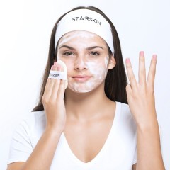 STARSKIN Glowstar™ Foaming Peeling Perfection Puff  Glowstar™ Пенящийся отшелушивающий спонж Perfection Puff